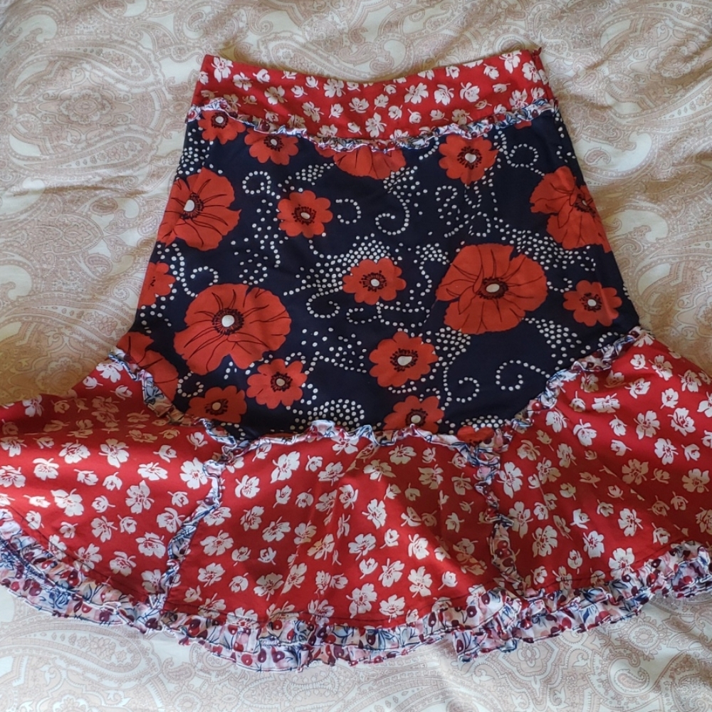 Anthropologie  Odille Flared Skirt 2